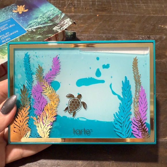 NEW Tarte Limited Edition Rainforest of the Sea High Tides Good Vibes Eyeshadow - Picture 6 of 7